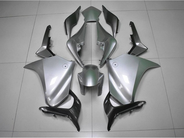 2010-2014 Silver Honda VFR1200 Motorbike Fairing 2010-2014 Silver Honda VFR1200 Motorbike Fairing