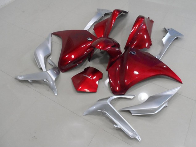 Abs 2010-2014 Red Honda VFR1200 Replacement Motorcycle Fairings