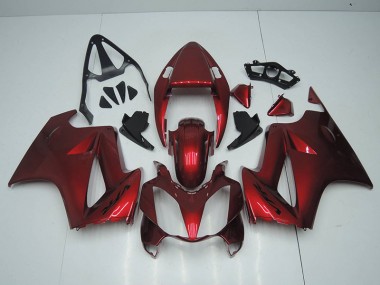 Abs 2002-2013 Red Honda VFR800 Motorcycle Fairings Kits