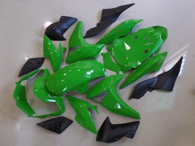 2007-2009 Green Kawasaki Z1000 Motorbike Fairing Kits