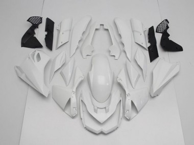 2007-2009 White Kawasaki Z1000 Motorcyle Fairings