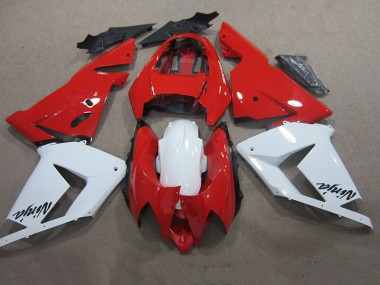 Abs 2003-2005 Red White Ninja Kawasaki ZX10R Motorcycle Bodywork