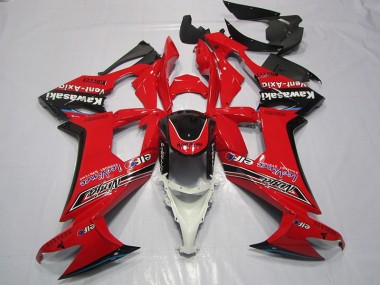Abs 2008-2010 Red Kawasaki ZX10R Replacement Motorcycle Fairings