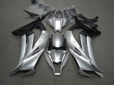 Abs 2011-2015 Silver Black Ninja Kawasaki ZX10R Motorcycle Replacement Fairings