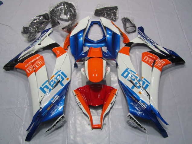 Abs 2011-2015 Blue Orange Kawasaki ZX10R Motor Fairings