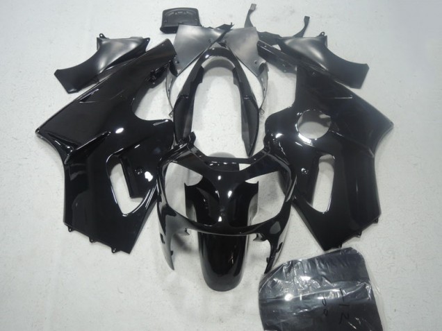 Abs 2002-2006 Black Kawasaki ZX12R Moto Fairings