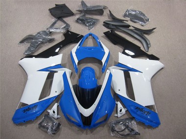 Abs 2007-2008 Black Kawasaki ZX6R Motorbike Fairings