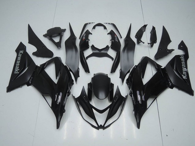 2013-2018 Matte Black Kawasaki ZX6R Motorbike Fairings