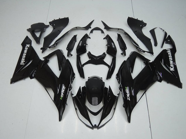 Abs 2013-2018 Gloss Black Kawasaki ZX6R Motorcycle Fairing