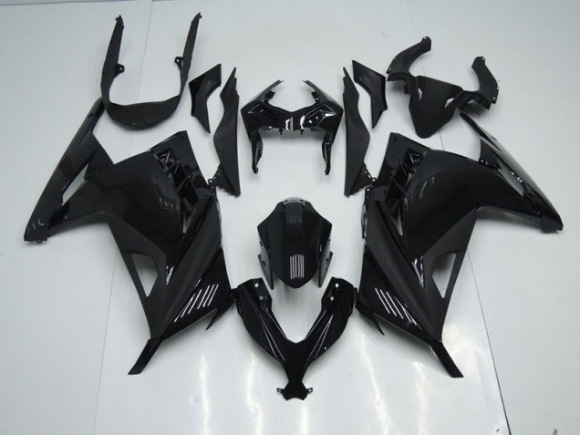 2013-2016 Black Kawasaki ZX300R Motorcycle Bodywork 2013-2016 Black Kawasaki ZX300R Motorcycle Bodywork