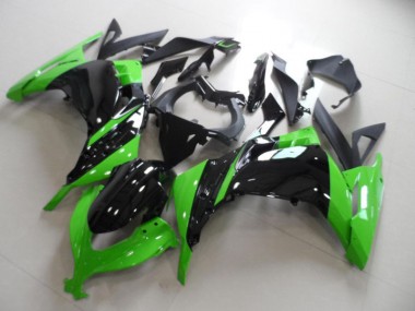 Abs 2013-2016 Black Green Kawasaki ZX300R Motorbike Fairing Kits