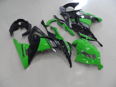 Abs 2013-2016 Black Green Kawasaki ZX300R Motorcycle Replacement Fairings