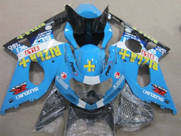 2000-2002 Blue Rizla Suzuki GSXR1000 Motorcycle Replacement Fairings 2000-2002 Blue Rizla Suzuki GSXR1000 Motorcycle Replacement Fairings