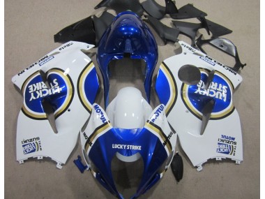 Abs 1996-2007 Blue Motul White Lucky Strike Suzuki GSXR1300 Hayabusa Motorcycle Replacement Fairings