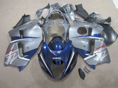 1996-2007 Silver Blue Suzuki GSXR1300 Hayabusa Motorcylce Fairings
