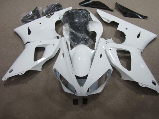 2000-2001 White Yamaha YZF R1 Motorcylce Fairings 2000-2001 White Yamaha YZF R1 Motorcylce Fairings