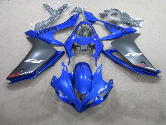 2007-2008 Blue Black Yamaha YZF R1 Motorbike Fairing 2007-2008 Blue Black Yamaha YZF R1 Motorbike Fairing