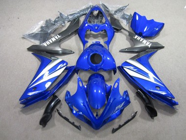 2007-2008 Blue White Yamaha YZF R1 Motorcycle Fairings