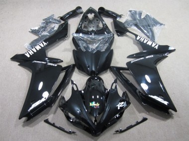 2007-2008 Black White Decal Yamaha YZF R1 Motorcyle Fairings