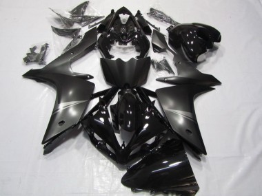 Abs 2007-2008 Black Yamaha YZF R1 Motor Fairings