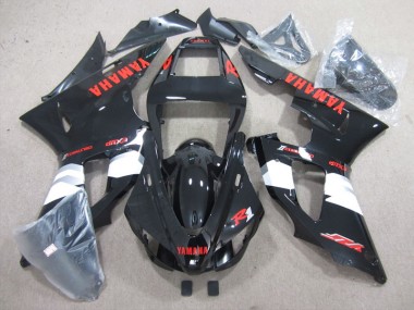 2009-2011 Black Red Yamaha YZF R1 Bike Fairings
