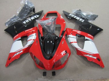 2009-2011 Red Black White Yamaha YZF R1 Replacement Motorcycle Fairings
