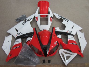 2009-2011 Red White Black Yamaha YZF R1 Motorbike Fairing Kits