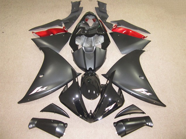 2009-2011 Black Yamaha YZF R1 Motorcycle Fairings Kit 2009-2011 Black Yamaha YZF R1 Motorcycle Fairings Kit