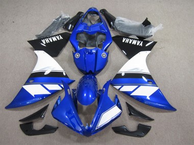 2009-2011 Blue White Yamaha YZF R1 Motorcylce Fairings