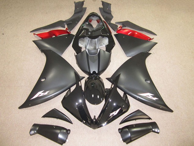 Abs 2012-2014 Black White Decal Yamaha YZF R1 Replacement Fairings