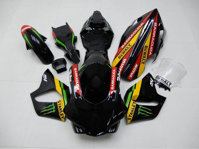 2015-2019 Black Stanley Yamaha YZF R1 Replacement Fairings 2015-2019 Black Stanley Yamaha YZF R1 Replacement Fairings