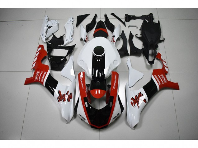 Abs 2015-2019 White Red Black Yamaha YZF R1 Motorbike Fairing