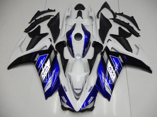 2015-2022 Blue White Yamaha YZF R3 Motorcycle Fairing 2015-2022 Blue White Yamaha YZF R3 Motorcycle Fairing