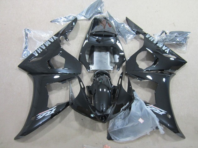 2003-2005 Black Yamaha YZF R6 Motor Fairings 2003-2005 Black Yamaha YZF R6 Motor Fairings