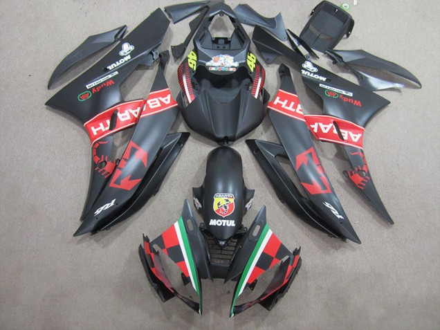 2006-2007 Black Motul 46 Yamaha YZF R6 Moto Fairings 2006-2007 Black Motul 46 Yamaha YZF R6 Moto Fairings