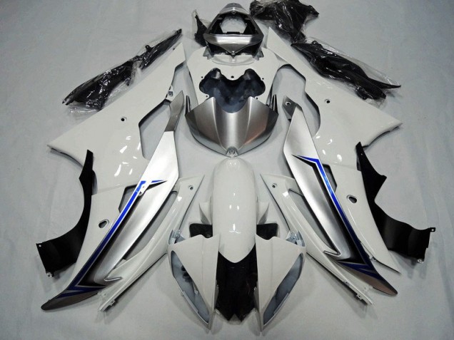 2008-2016 White Black Blue Yamaha YZF R6 Motorcycle Replacement Fairings 2008-2016 White Black Blue Yamaha YZF R6 Motorcycle Replacement Fairings